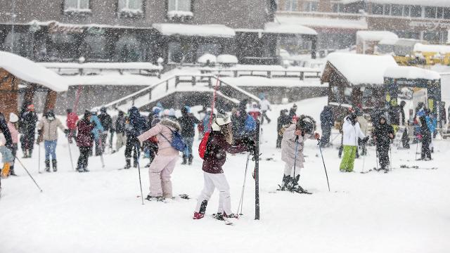 Uludağda yeni sezon hareketli başladı