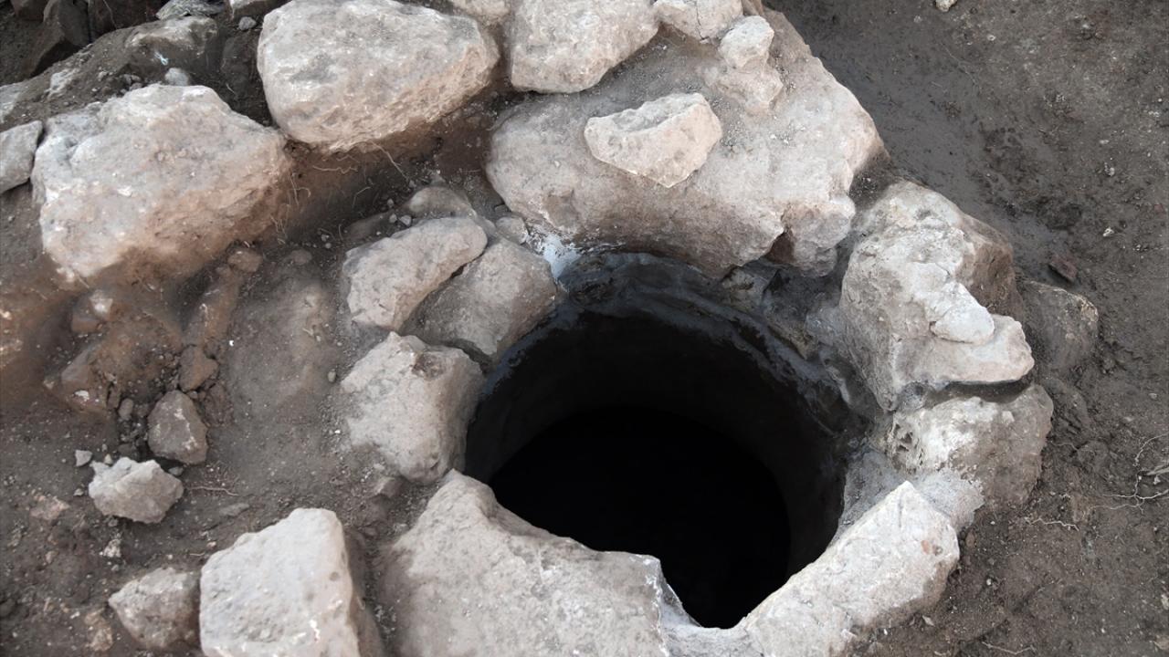 Tapınağın avlusunda Bizans Dönemi`ne ait sarnıç