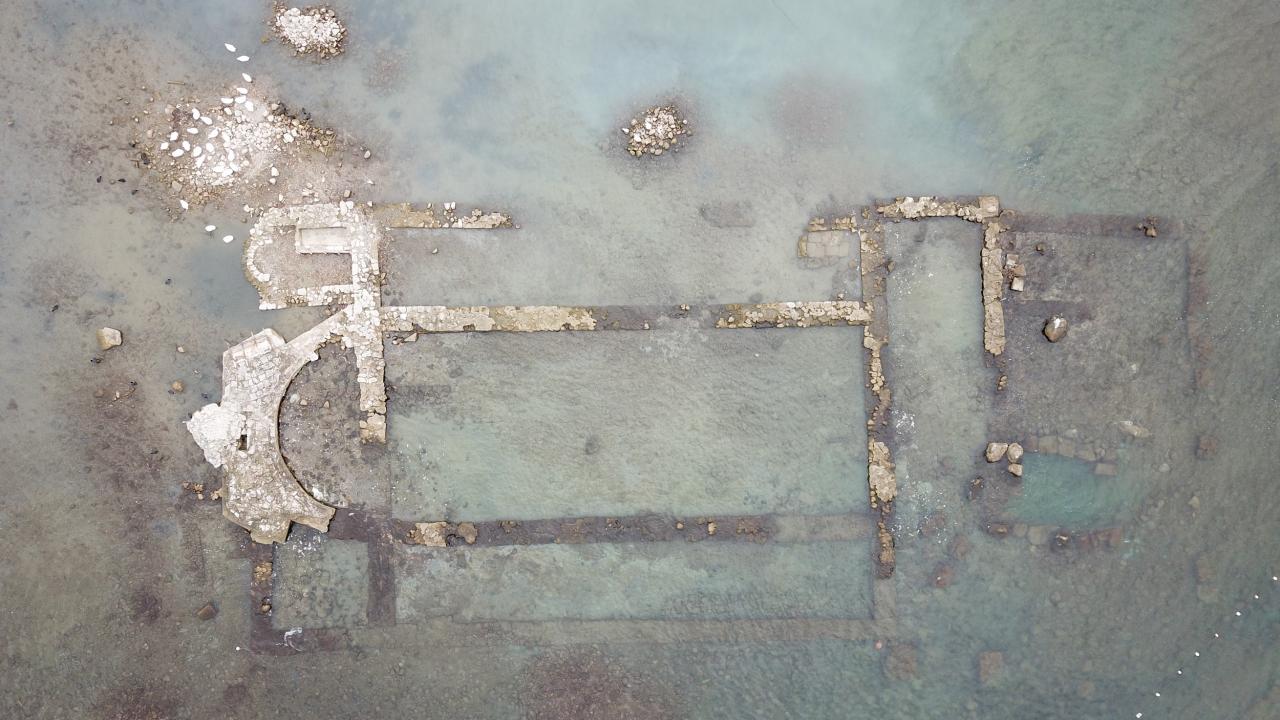 Aziz Neophytos Bazilikası da gün yüzüne çıktı