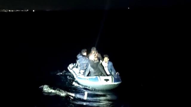 Bodrum açıklarında 6 düzensiz göçmen kurtarıldı