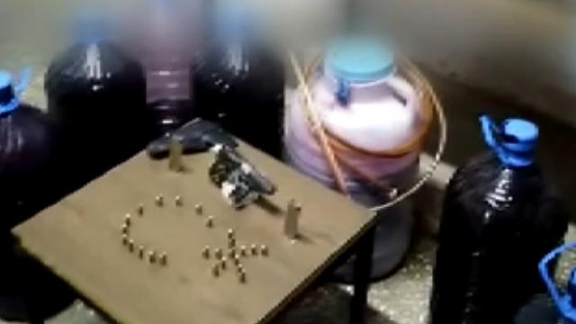 Sahte içki ürettiği iddiasıyla bir kişi yakalandı