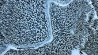 Kastamonu'da Yaralıgöz Dağı karla buluştu