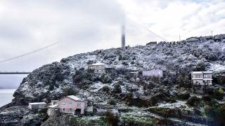 İstanbul'da kar yağışı