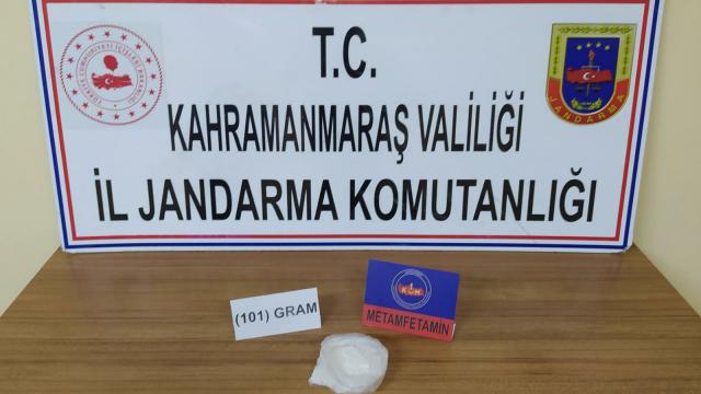Kahramanmaraşta düzenlenen uyuşturucu operasyonunda 1 şüpheli yakalandı
