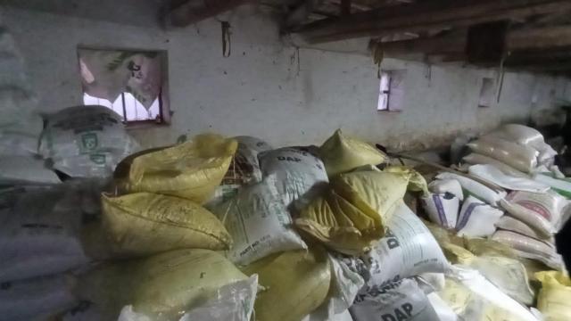 Afyonkarahisarda 9 ton sahte gübre yakalandı
