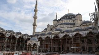 Sultanahmet'in restorasyonunda sona gelindi: Bayramda ibadete açılacak
