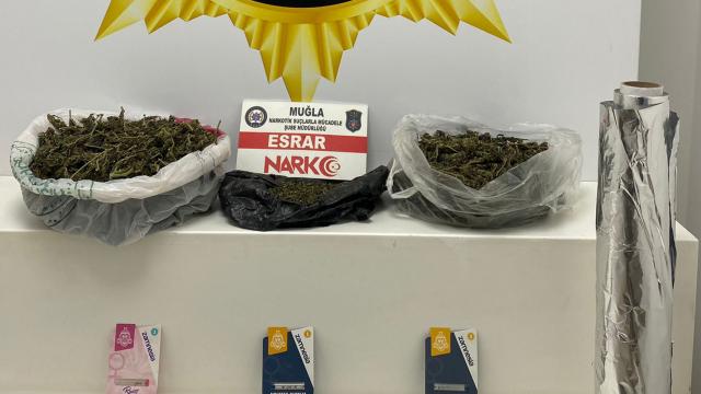 Muğlada uyuşturucu operasyonu