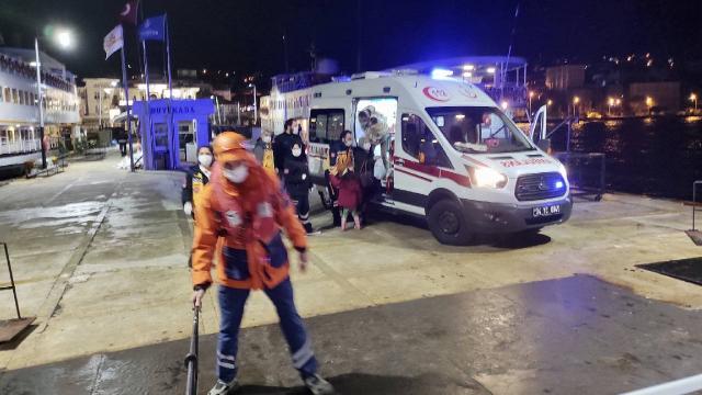 Büyükadada rahatsızlanan bebeğin imdadına Kıyı Emniyeti yetişti