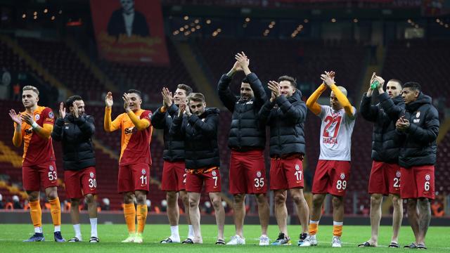 Galatasaray ilk yarıyı galibiyetle tamamladı