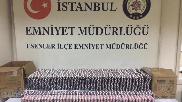 İstanbulda binlerce ilacı piyasaya süreceklerdi, yakalandılar