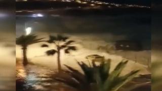 İspanya'da deniz suyu yükseldi: Sel alarmı verildi