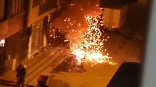 İstanbul'da yeraltı kabloları patladı