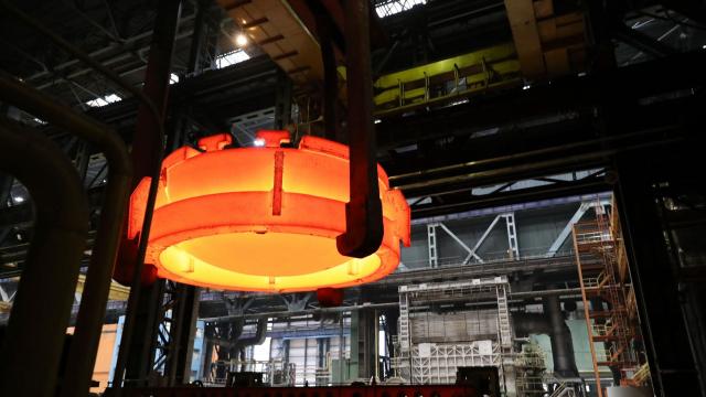 Akkuyuda güç ünitesinin reaktör tabanını temperleme işlemi yapıldı