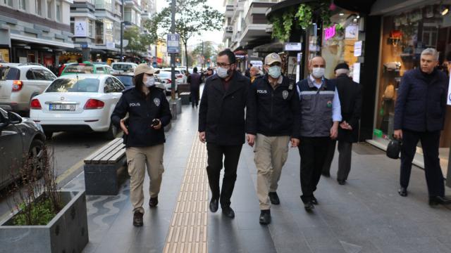 Samsun sokaklarında "yasaklı ırk" denetimi