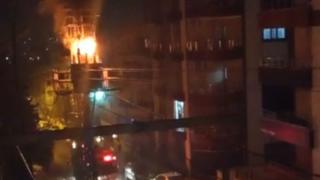 Şanlıurfa'da trafo yangını