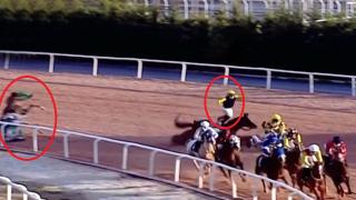 Adana Yeşiloba Hipodromu'nda kaza: 3 yaralı