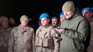 Cumhurbaşkanı Erdoğan Cudi Dağı'ndaki Mehmetçik'in yeni yılını kutladı