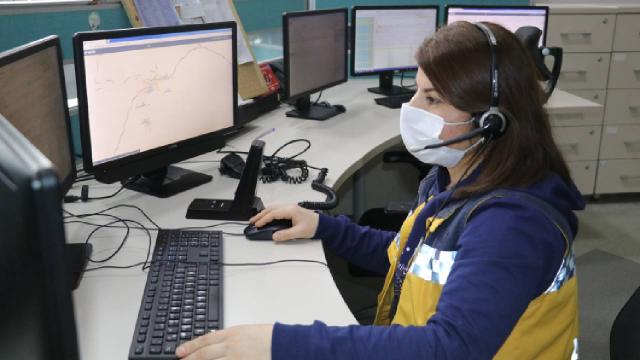 Yozgat 112 Acil Çağrı Merkezine yapılan ihbarların yüzde 52si asılsız