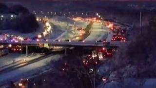 ABD'de yollar kapandı: Sürücüler 15 saat mahsur kaldı