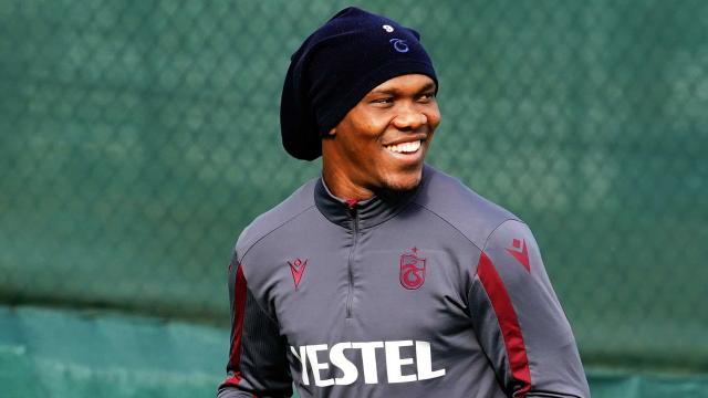 Trabzonsporda Anthony Nwakaeme sevinci