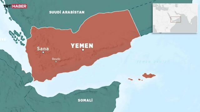 Arap koalisyonundan Yemende Husilere ait askeri kampa hava saldırısı
