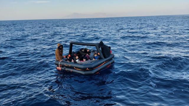 Çeşmede 179 düzensiz göçmen yakalandı