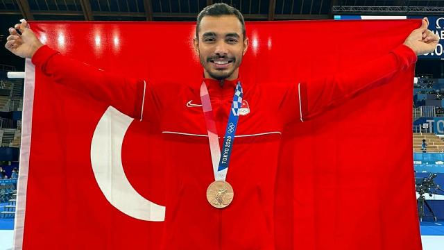 Milli sporcu Ferhat Arıcanın gözü Paris 2024te