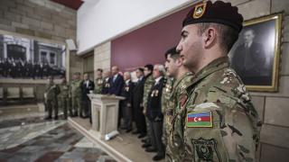 Türkiye ve Azerbaycan gazileri TBMM'yi ziyaret etti