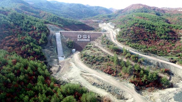 Manisadaki Kuzuköy Barajı tamamlandı