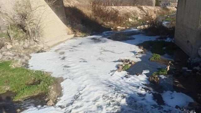 Köpüren Tersakan Çayında inceleme başlatıldı