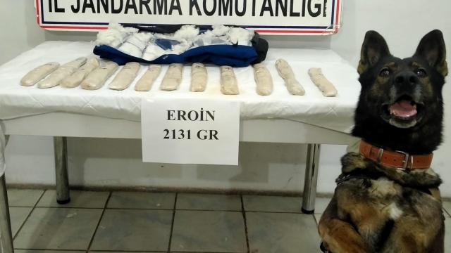 Vanda 2 kilo 100 gram eroin ele geçirildi