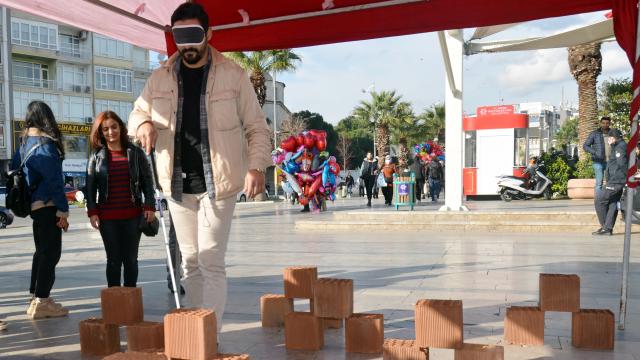Aydında empati parkuru kuruldu
