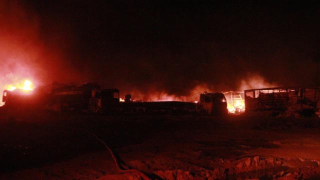 İranda akaryakıt tankeri patladı: 2 kişi hayatını kaybetti
