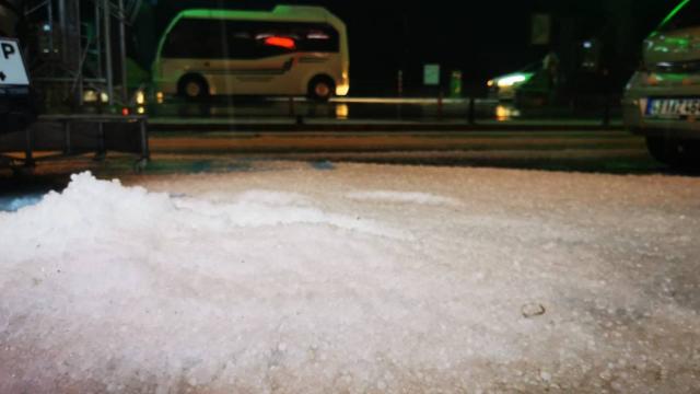Marmariste dolu etkili oldu