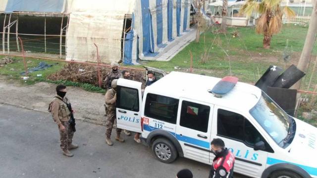 Mersinde uyuşturucu satıcılarına operasyon: 38 gözaltı