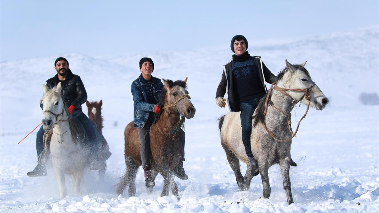 "Kar atları dinç tutuyor"