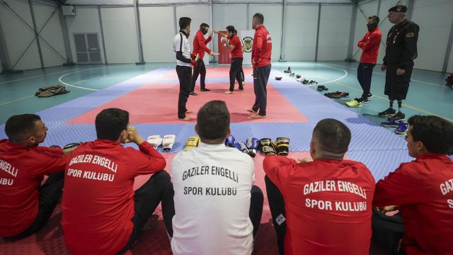Gaziler "özel harekat" ruhunu yaşatıyor