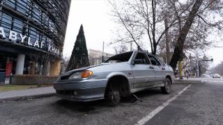 Almatı'da protestocuların zararları gün yüzüne çıkmaya başladı