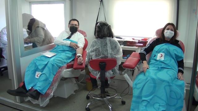 Kütahyada kan bağışı seferberliği