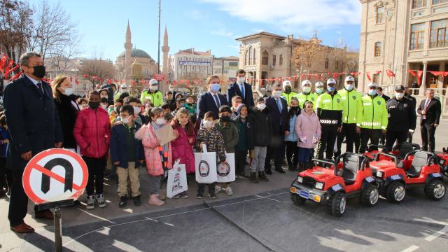 Mobil trafik eğitim tırı, Aksarayda