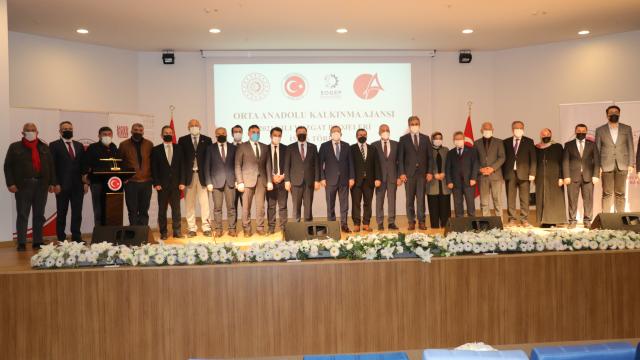 Yozgatta ORAN destekli 18,5 milyon liralık 16 projenin sözleşmesi imzalandı
