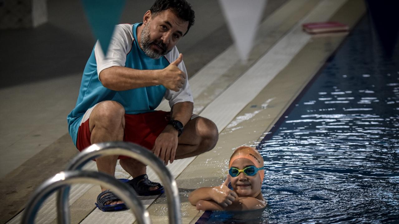 Gül, engelli bireylere yüzme konusunda önerilerde bulundu