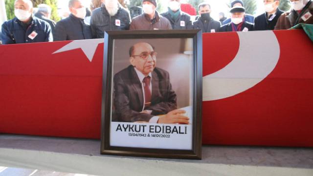 Millet Partisi Genel Başkanı Edibali, son yolculuğuna uğurlandı