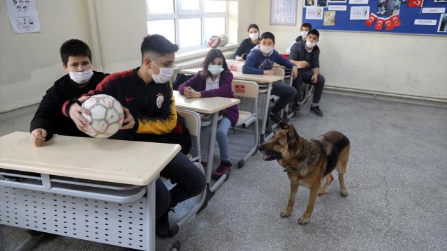 Haylaz öğrenci "Pele"nin gözü hep topta