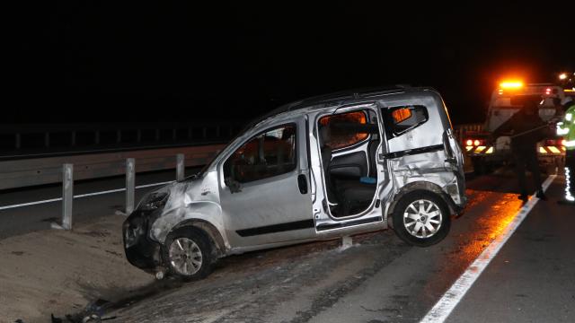 Yola çıkan köpek kazaya neden oldu: 1 ölü, 3 yaralı