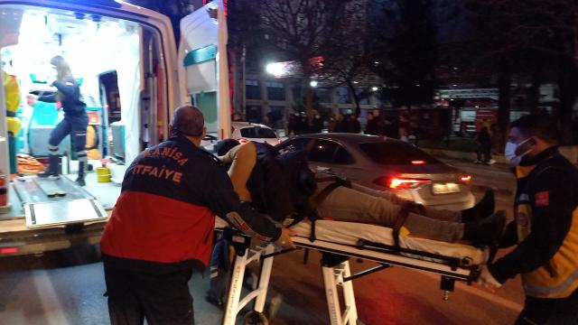 Manisada trafik kazası: 2 yaralı