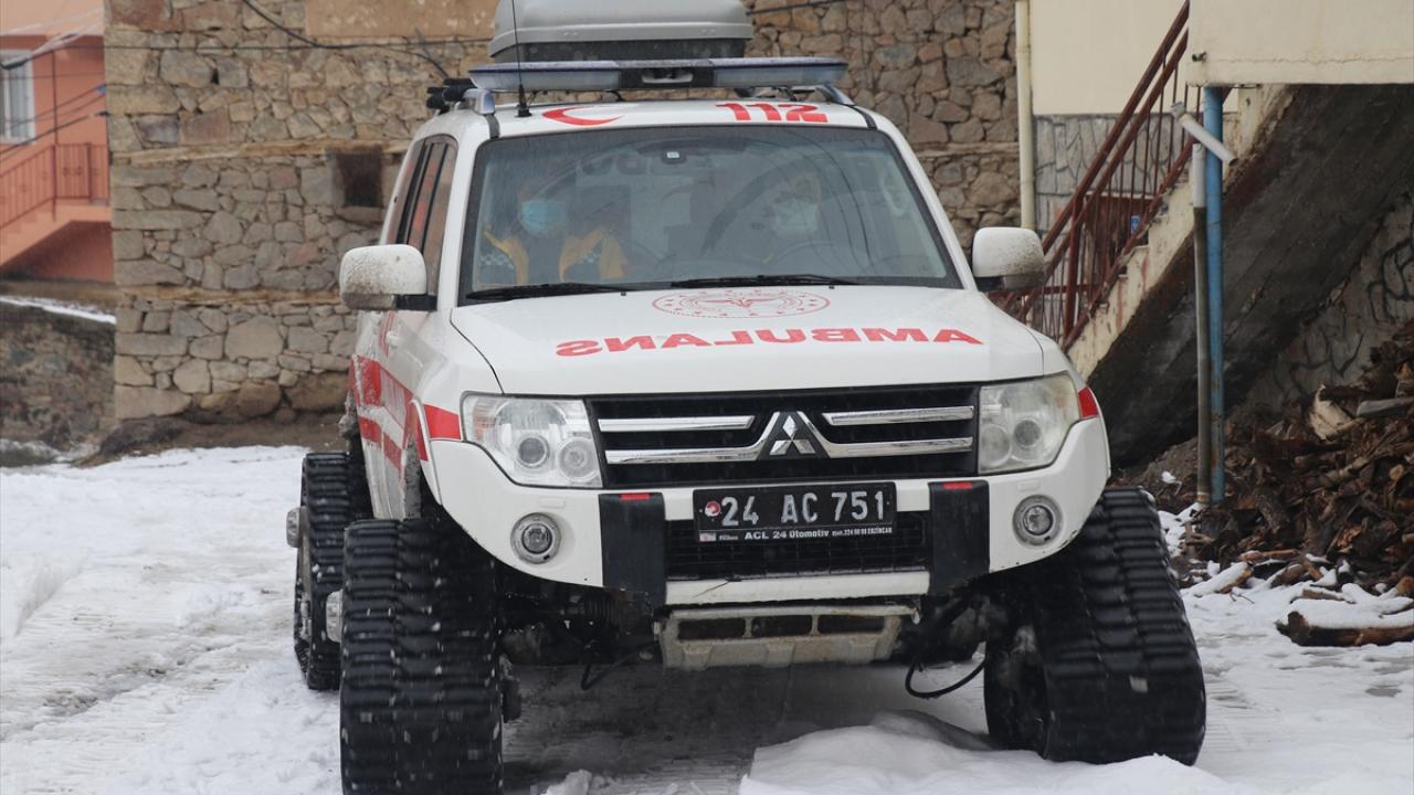 Zorlu yolculuk sonrası aşılar yapıldı