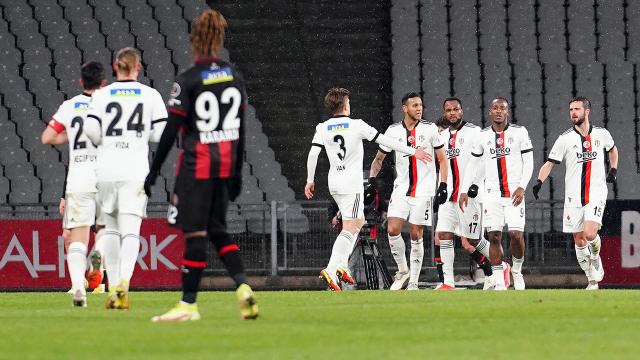 Beşiktaş tek golle kazandı