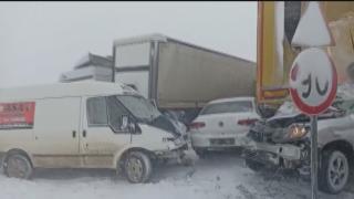 Mardin'de zincirleme kaza