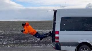 Rus dublör yürekleri ağza getirdi